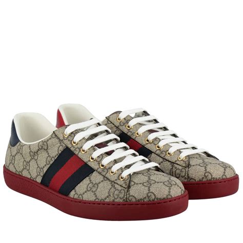 gucci tan sneakers mens|gucci sneakers men for sale.